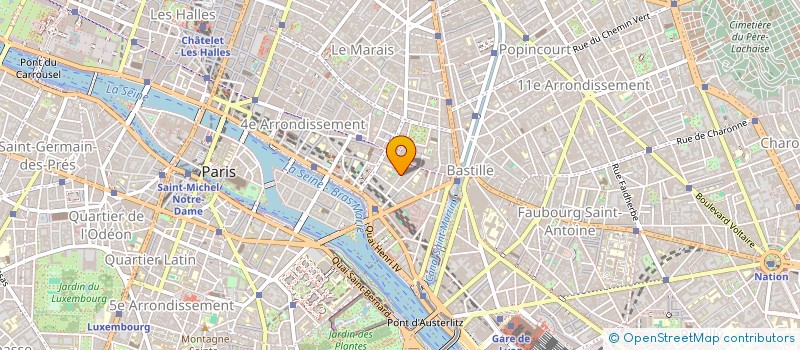 localisation de l'entreprise MONSIEUR GERARD MAILLET  PARIS