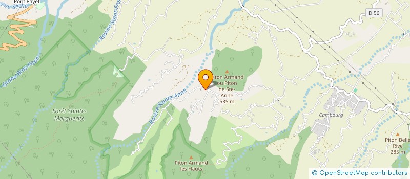 localisation de l'entreprise MONSIEUR GERARD MAILLOT  SAINT-BENOIT