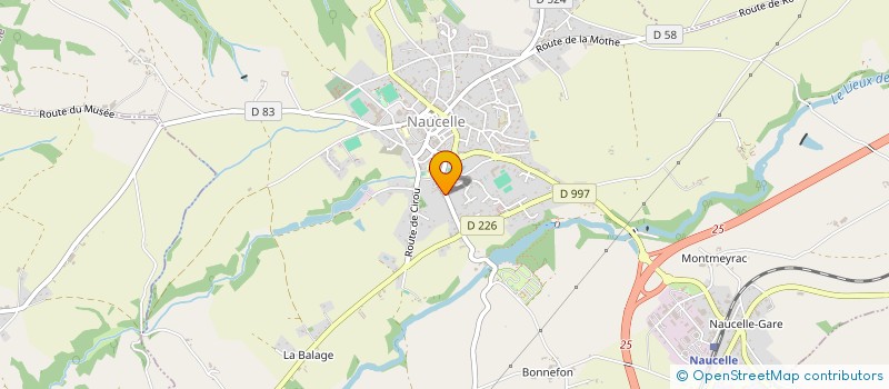 localisation de l'entreprise MONSIEUR GERARD MALGOUYRES à NAUCELLE