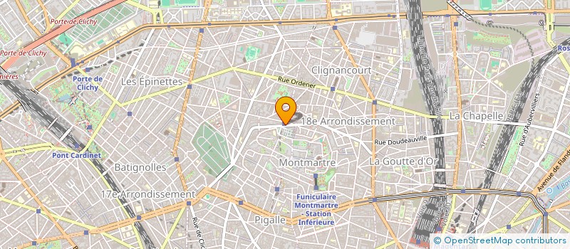 localisation de l'entreprise MONSIEUR GERARD MALICORNET à PARIS