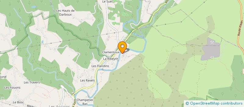 localisation de l'entreprise MONSIEUR GERARD MALLET à MALARCE-SUR-LA-THINES