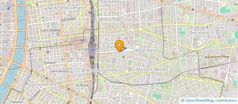 localisation de l'entreprise MONSIEUR GERARD MALTET  LYON