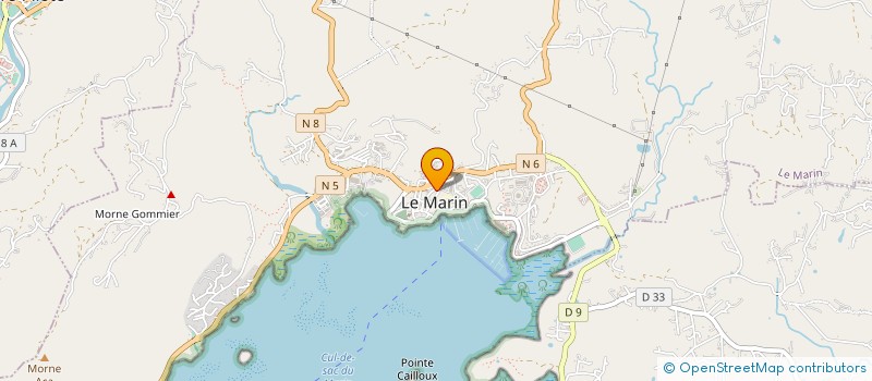 localisation de l'entreprise MONSIEUR GERARD MANUEL à LE MARIN