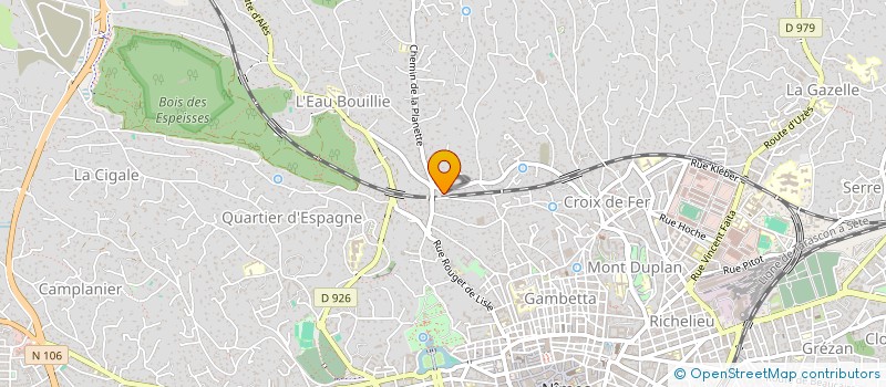 localisation de l'entreprise MONSIEUR GERARD MARCEL MARIN  NIMES