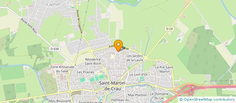 localisation de l'entreprise MONSIEUR GERARD MARCHETTI à SAINT-MARTIN-DE-CRAU