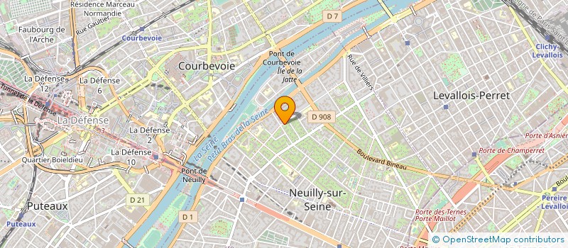 localisation de l'entreprise MONSIEUR GERARD MAREUIL à NEUILLY-SUR-SEINE