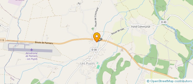 localisation de l'entreprise MONSIEUR GERARD MARGALEJO à LES PUJOLS