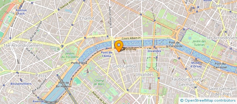 localisation de l'entreprise MONSIEUR GERARD MARGOLIS à PARIS