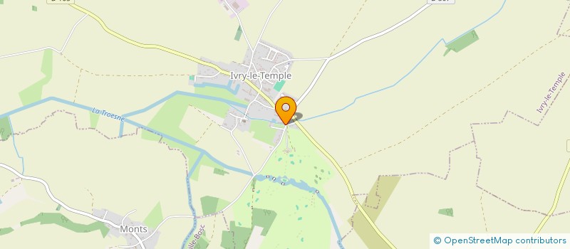 localisation de l'entreprise MONSIEUR GERARD MARIE  IVRY-LE-TEMPLE