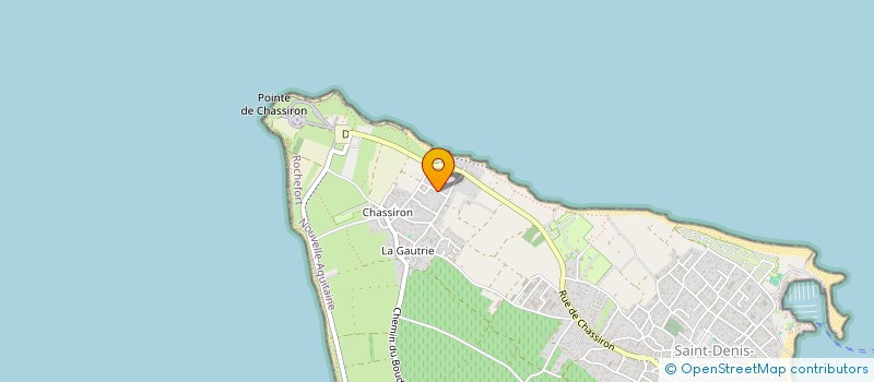 localisation de l'entreprise MONSIEUR GERARD MARINIER  SAINT-DENIS-D'OLERON