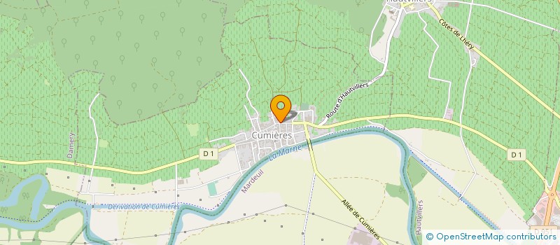 localisation de l'entreprise MONSIEUR GERARD MARLIO  CUMIERES