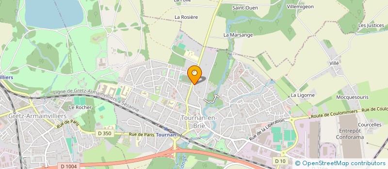 localisation de l'entreprise MONSIEUR GERARD MAROILLEAU à TOURNAN-EN-BRIE