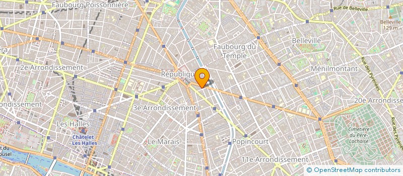 localisation de l'entreprise MONSIEUR GERARD MAROT  PARIS