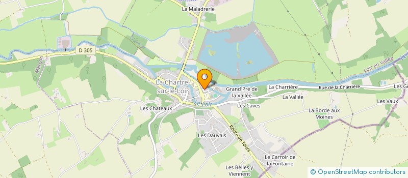 localisation de l'entreprise MONSIEUR GERARD MARSOLLIER à LOIR EN VALLEE