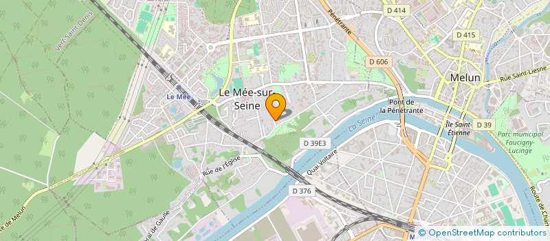 localisation de l'entreprise MONSIEUR GERARD MARTIN à LE MEE-SUR-SEINE