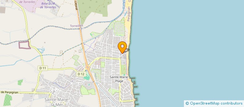 localisation de l'entreprise MONSIEUR GERARD MARTINVILLE  SAINTE-MARIE-LA-MER