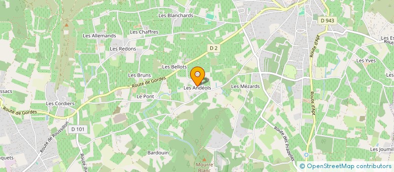 localisation de l'entreprise MONSIEUR GERARD MASSART à SAINT-SATURNIN-LES-APT