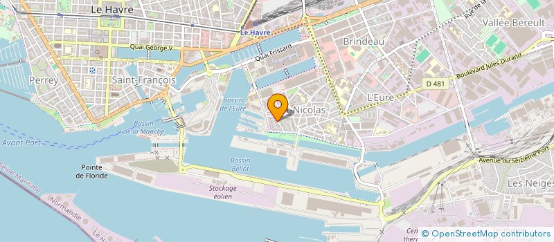 localisation de l'entreprise MONSIEUR GERARD MASSELIN  LE HAVRE