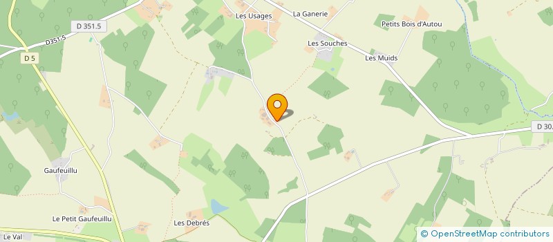 localisation de l'entreprise MONSIEUR GERARD MASSON à SAINTIGNY