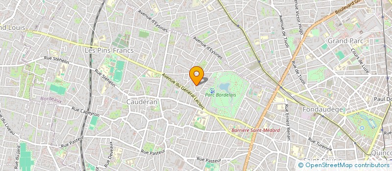 localisation de l'entreprise MONSIEUR GERARD MAUGARD  BORDEAUX