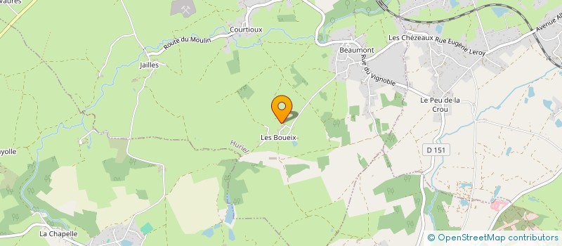 localisation de l'entreprise MONSIEUR GERARD MAUME  HURIEL