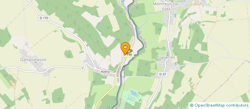 localisation de l'entreprise MONSIEUR GERARD MAURICE  VEXIN-SUR-EPTE