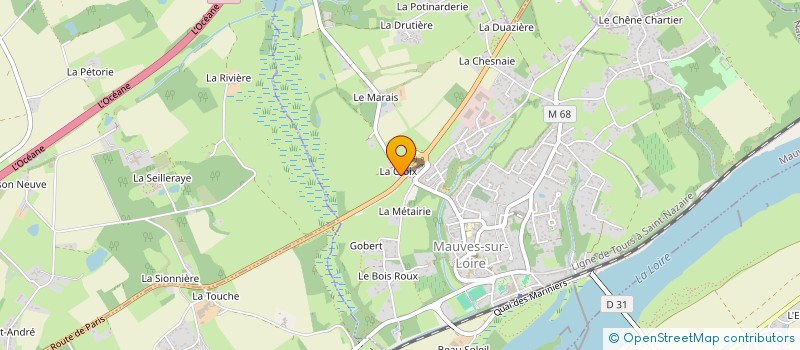 localisation de l'entreprise MONSIEUR GERARD MEDINA  LE CELLIER