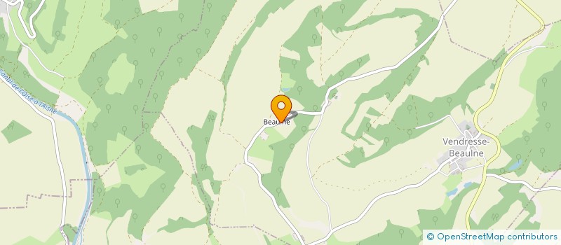 localisation de l'entreprise MONSIEUR GERARD MEIRAUD  VENDRESSE-BEAULNE