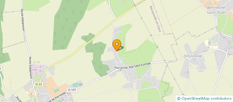 localisation de l'entreprise MONSIEUR GERARD MELIOT  BACQUEVILLE-EN-CAUX