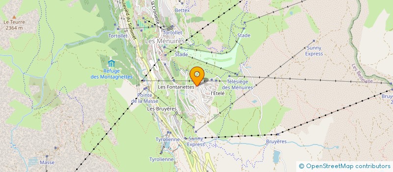 localisation de l'entreprise MONSIEUR GERARD MELLET  LES BELLEVILLE