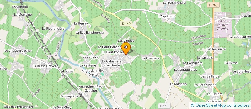 localisation de l'entreprise MONSIEUR GERARD MENAND à BOUSSAY