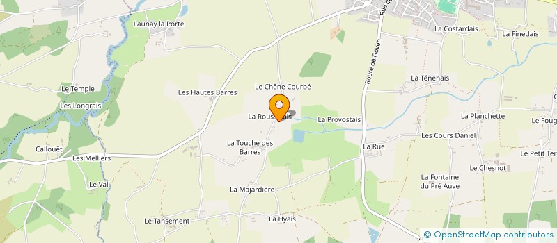 localisation de l'entreprise MONSIEUR GERARD MENARD à BREAL-SOUS-MONTFORT