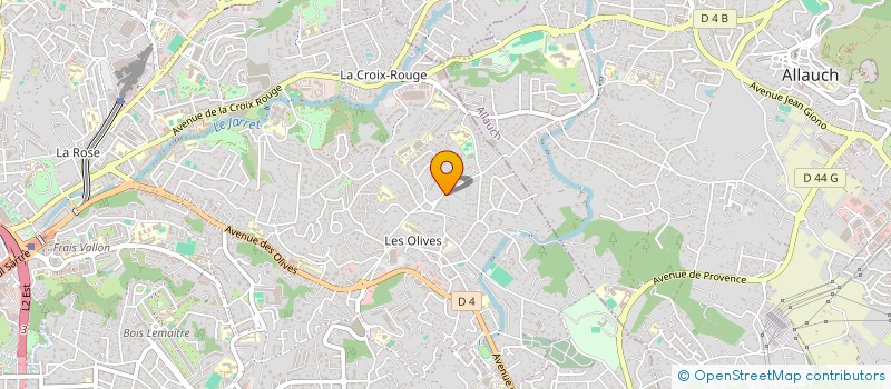 localisation de l'entreprise MONSIEUR GERARD MEOLANS à MARSEILLE