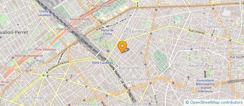 localisation de l'entreprise MONSIEUR GERARD MERLINI  PARIS