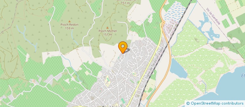 localisation de l'entreprise MONSIEUR GERARD MEYER à FRONTIGNAN