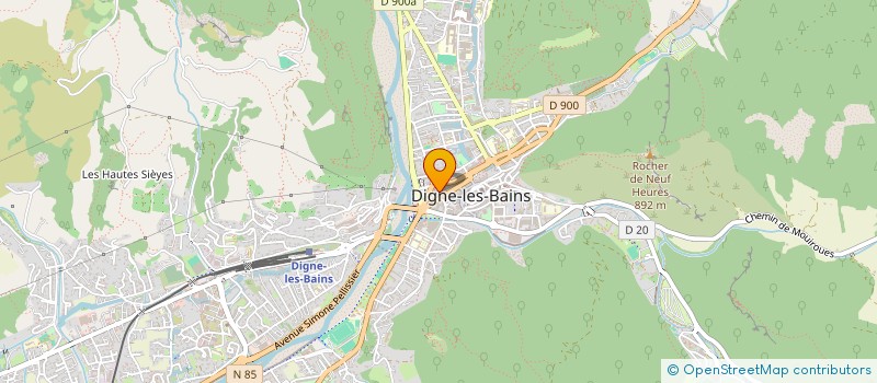 localisation de l'entreprise MONSIEUR GERARD MEZZANO à DIGNE-LES-BAINS