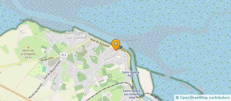 localisation de l'entreprise MONSIEUR GERARD MICHAUX  SAINT-VALERY-SUR-SOMME