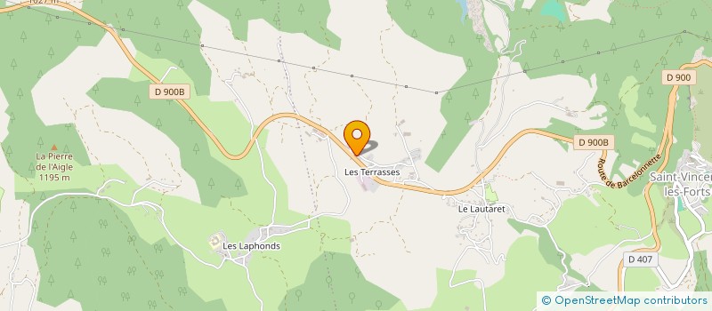 localisation de l'entreprise MONSIEUR GERARD MICHEL  UBAYE-SERRE-PONCON