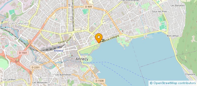 localisation de l'entreprise MONSIEUR GERARD MIHRANYAN à ANNECY