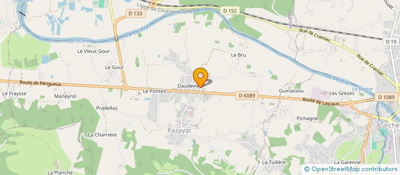 localisation de l'entreprise MONSIEUR GERARD MININA à PAZAYAC