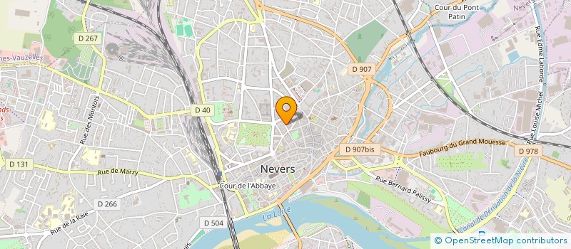 localisation de l'entreprise MONSIEUR GERARD MIRALLES à NEVERS
