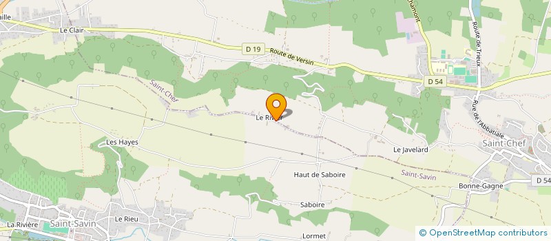 localisation de l'entreprise MONSIEUR GERARD MOCCELIN  SAINT-CHEF