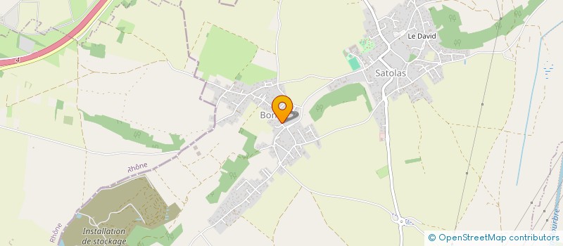 localisation de l'entreprise MONSIEUR GERARD MOGEY  SATOLAS-ET-BONCE