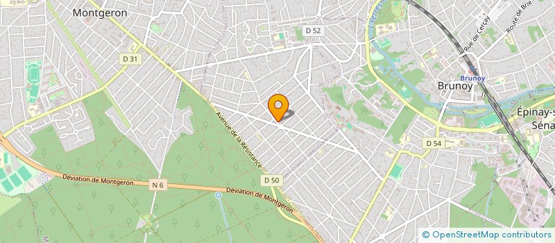 localisation de l'entreprise MONSIEUR GERARD MONCHECOURT  YERRES