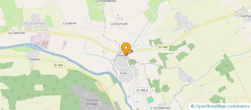 localisation de l'entreprise MONSIEUR GERARD MONNERAYE  RUFFIAC