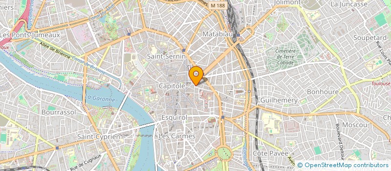 localisation de l'entreprise MONSIEUR GERARD MONTAGUT à TOULOUSE