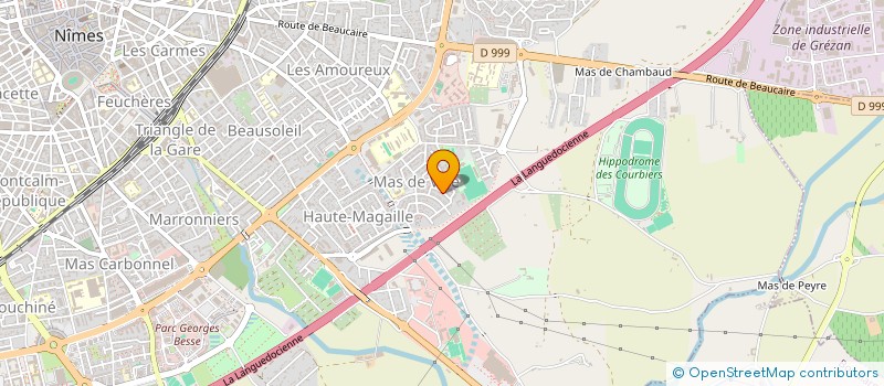 localisation de l'entreprise MONSIEUR GERARD MONTESINOS  NIMES