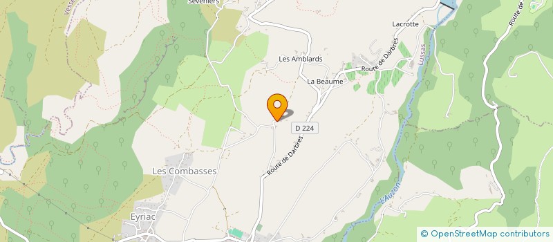 localisation de l'entreprise MONSIEUR GERARD MONTIER  DARBRES