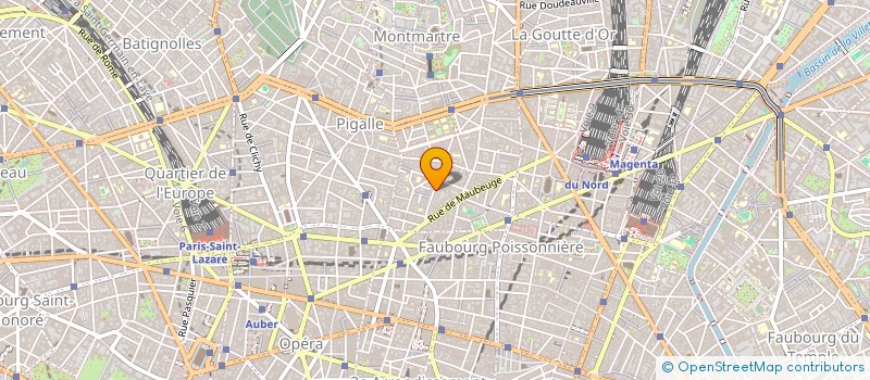 localisation de l'entreprise MONSIEUR GERARD MOREAU  PARIS