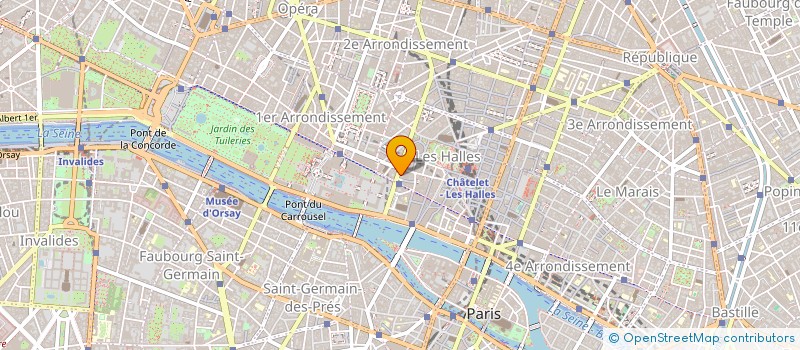 localisation de l'entreprise MONSIEUR GERARD MORICE à PARIS